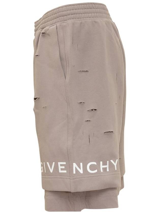 short pants BM51613Y8Y281 281 GRAY - GIVENCHY - BALAAN 4