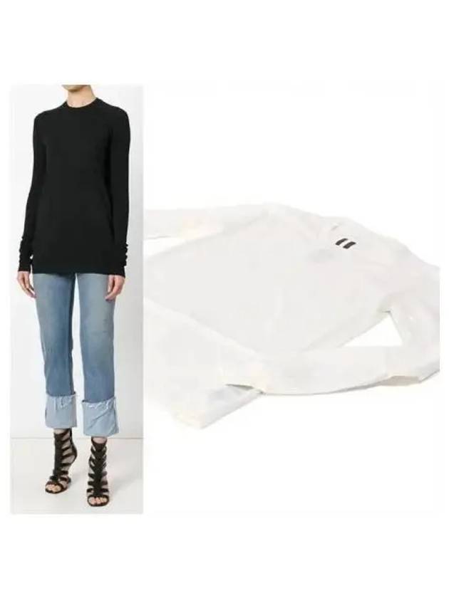 Shoulder line long sleeve t shirt 271269 - RICK OWENS - BALAAN 1