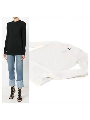 Shoulder line long sleeve t shirt 271269 - RICK OWENS - BALAAN 1