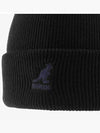 2978BC BLACK BLACK 2978 Cuff Pullon Acrylic Beanie - KANGOL - BALAAN 3