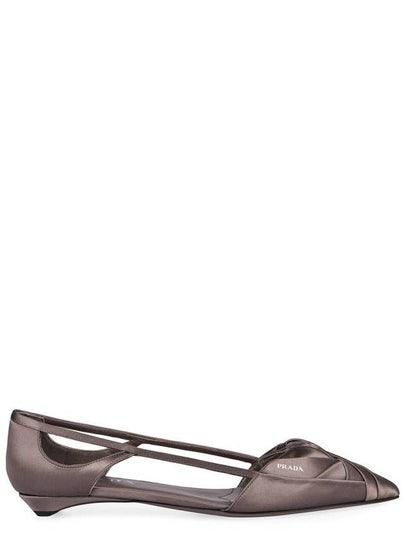 Satin Cutout Ballerina 1F734N 049 F0480 - PRADA - BALAAN 2