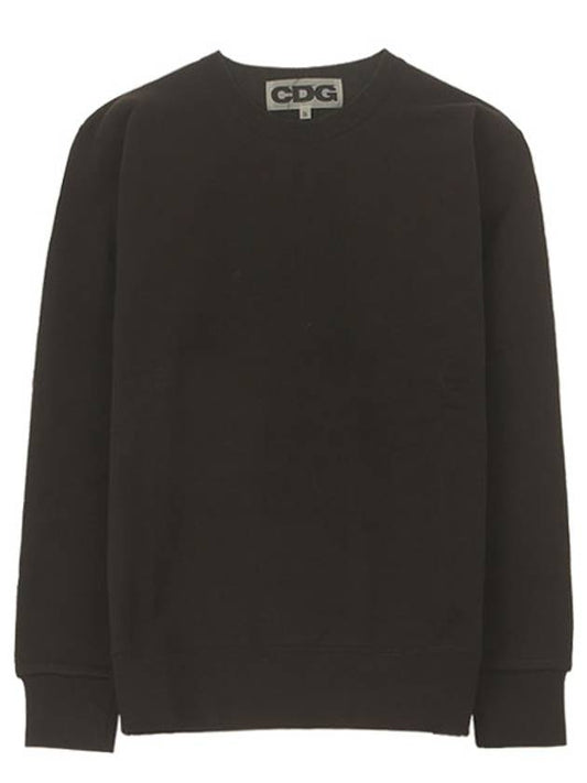 SZ-T002-051-1 CDG Logo Sweatshirt Black Men's Sweatshirt TS - COMME DES GARCONS - BALAAN 1