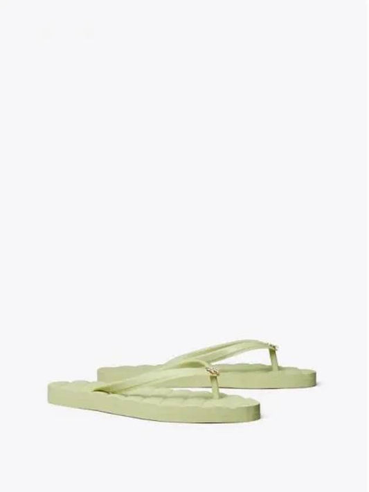 Kira Flip Flop Pistachio Gold Domestic Product GM0024091212946 - TORY BURCH - BALAAN 1