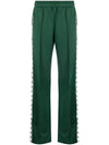 Side Star Logo Track Pants Green - GOLDEN GOOSE - BALAAN 2