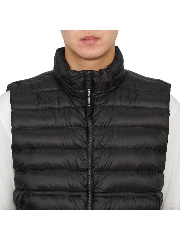 D.D. Shell Lens Down Vest Black - CP COMPANY - BALAAN 7