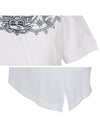 Graffiti Print PK Shirt White - ALEXANDER MCQUEEN - BALAAN 6