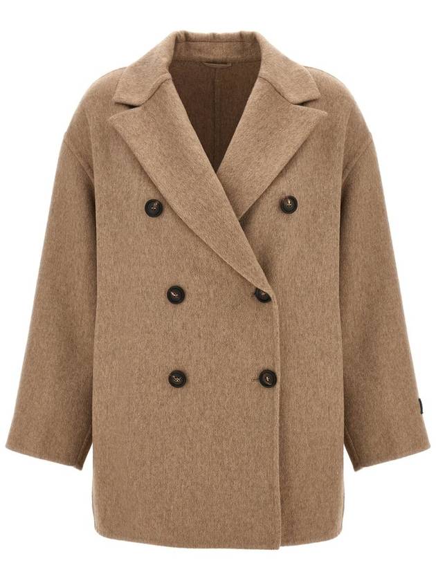 Brunello Cucinelli 'Monile' Double-Breasted Coat - BRUNELLO CUCINELLI - BALAAN 1