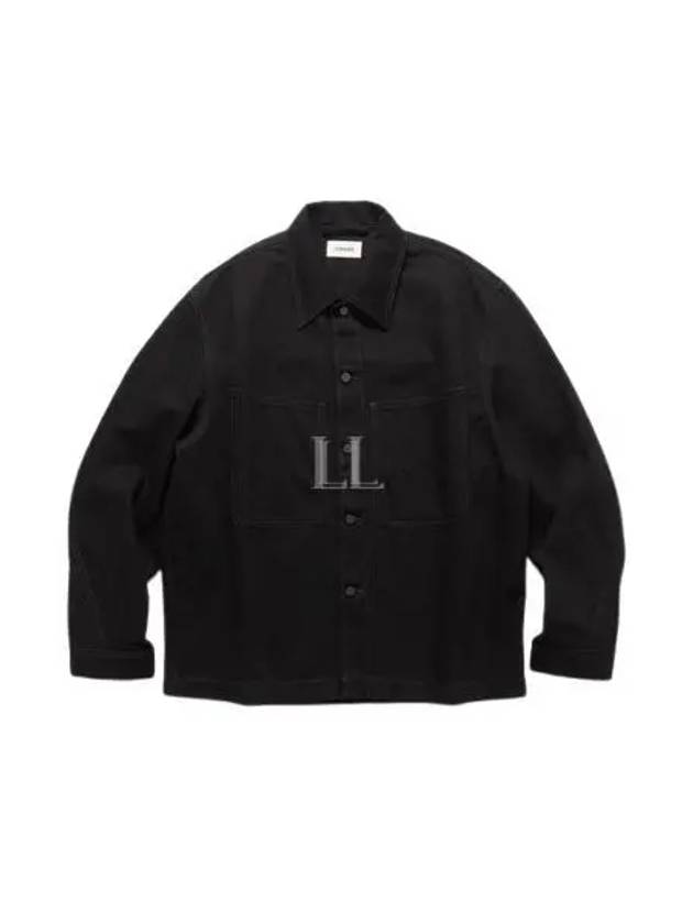 Twisted Sleeve Boxy Over Long Sleeve Shirt Black - LEMAIRE - BALAAN 2