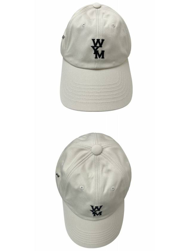 Logo Cotton Ball Cap Ivory - WOOYOUNGMI - BALAAN 5