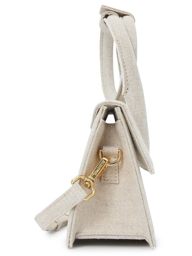 Le Chiquito Noeud Coiled Tote Bag Light Greige - JACQUEMUS - BALAAN 4