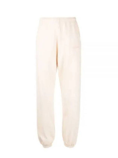 Serif Logo Sweatpant Cream SW631 - SPORTY & RICH - BALAAN 1