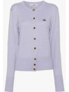 Bea Knit Cardigan Purple - VIVIENNE WESTWOOD - BALAAN 2