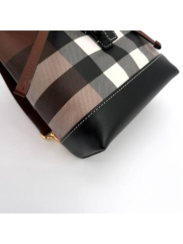 Canvas Check Micro Backpack 80584691 - BURBERRY - BALAAN 6