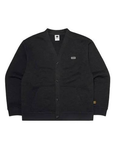 KODAK Brownie Light Warm Brushed Cardigan CHARCOAL - KODO - BALAAN 1