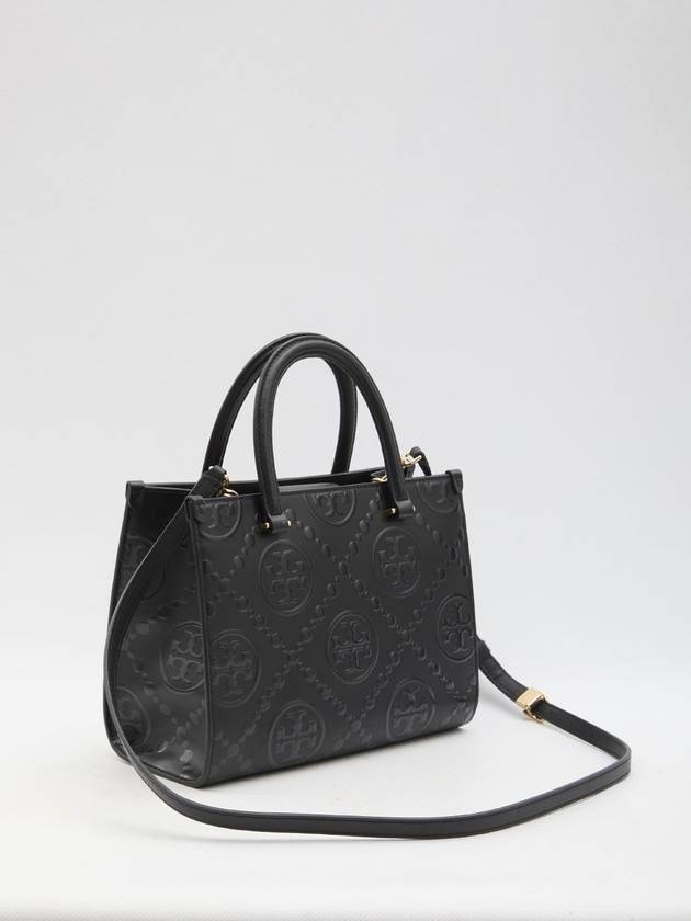 T Monogram Embossed Square Tote bag - TORY BURCH - BALAAN 2