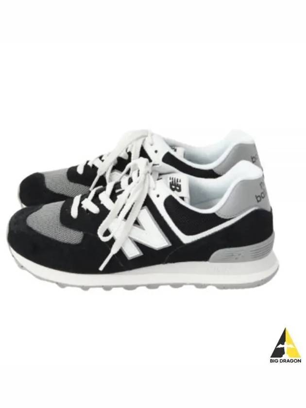 574 Legacy Low Top Sneakers Black - NEW BALANCE - BALAAN 2