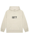 192BT212051F 465 Essential 1977 Brushed Hooded Sweatshirt Wheat Men’s TShirt TLS - FEAR OF GOD - BALAAN 1