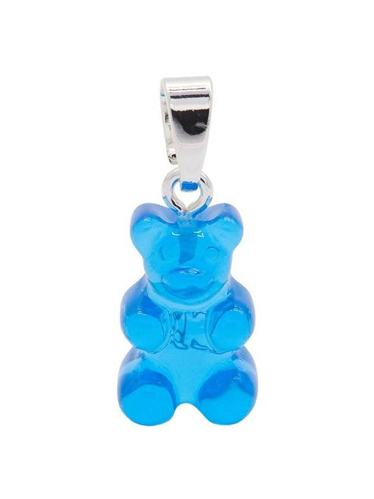 Nostalgia Bear Classic Pendant Necklace Silver Azur - CRYSTAL HAZE - BALAAN 1