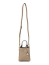 Micro Leather Mini Tote Bag Beige - TOD'S - BALAAN 7