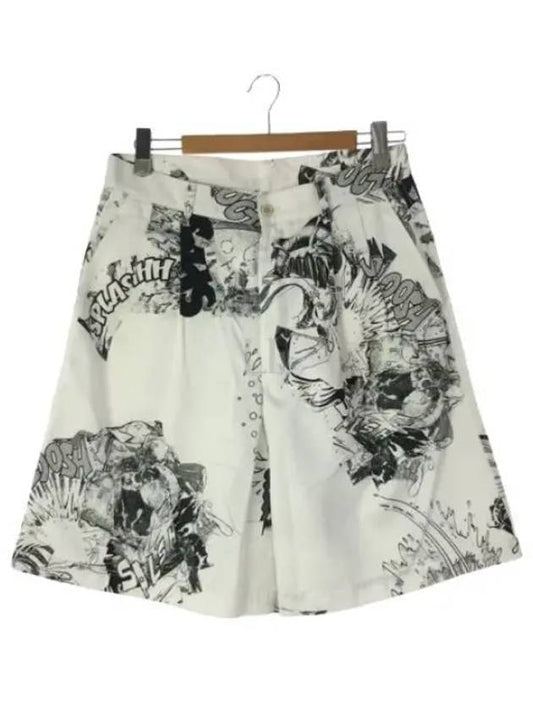 FI P119 1 x Christian Marklay printed shorts - COMME DES GARCONS - BALAAN 2