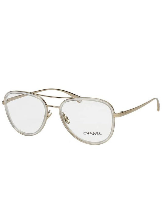 Eyewear Pilot Frame Sunglasses Gold - CHANEL - BALAAN 2