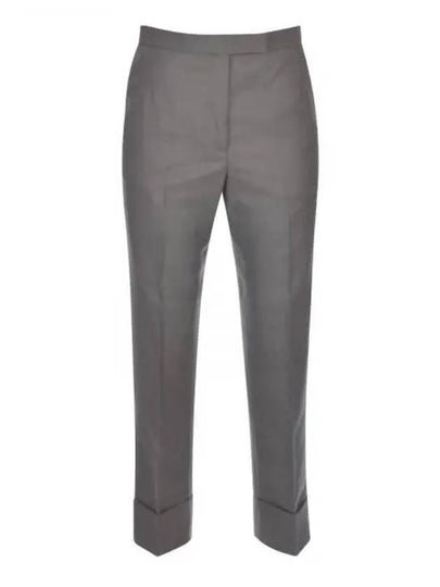 Classic Back Strap Straight Pants Grey - THOM BROWNE - BALAAN 2