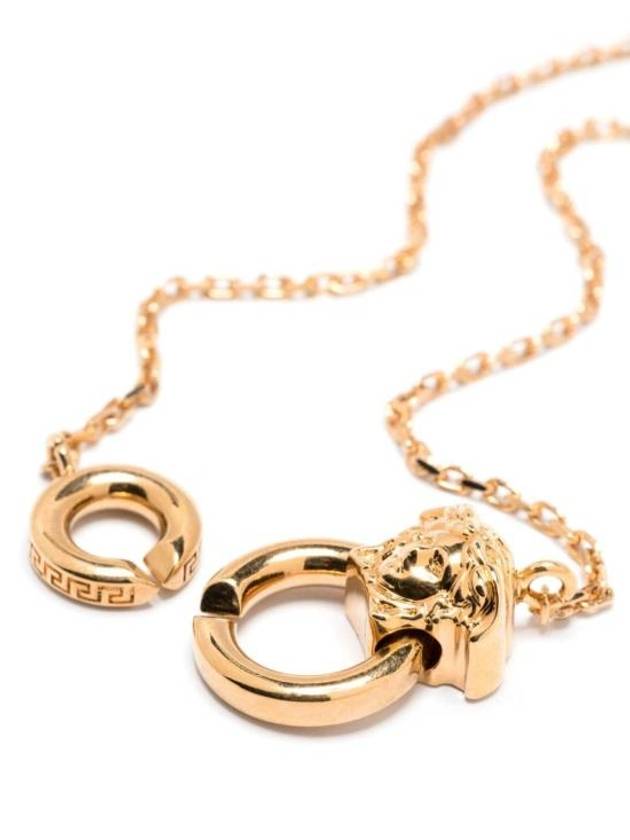 Women Medusa Rolo Chain Polished Necklace Gold - VERSACE - BALAAN 3