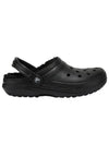 Classic Lined Clog Sandals Black - CROCS - BALAAN 7