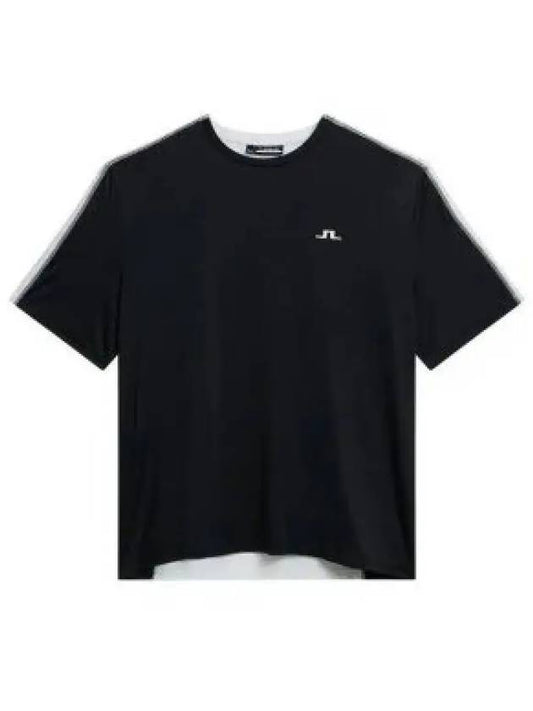 Ryder Short Sleeve T-Shirt Black - J.LINDEBERG - BALAAN 2