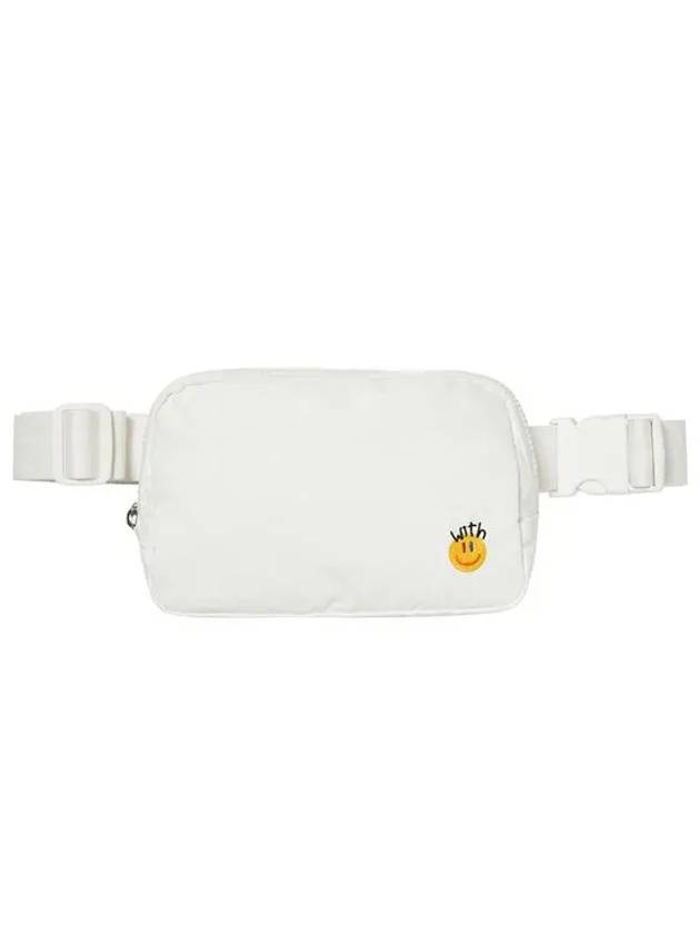 LaLa Cross Belt Bag White - LALA SMILE - BALAAN 2