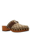 Horsebit GG Canvas Slippers Beige - GUCCI - BALAAN 2