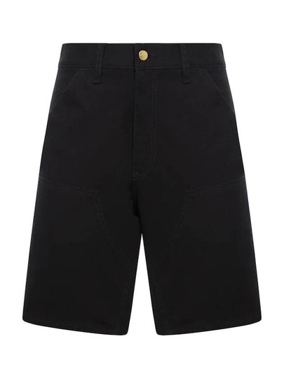 Double Knee Shorts Black - CARHARTT WIP - BALAAN 2