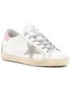 Superstar White Pink Heel Tab Sneakers - GOLDEN GOOSE - BALAAN 3