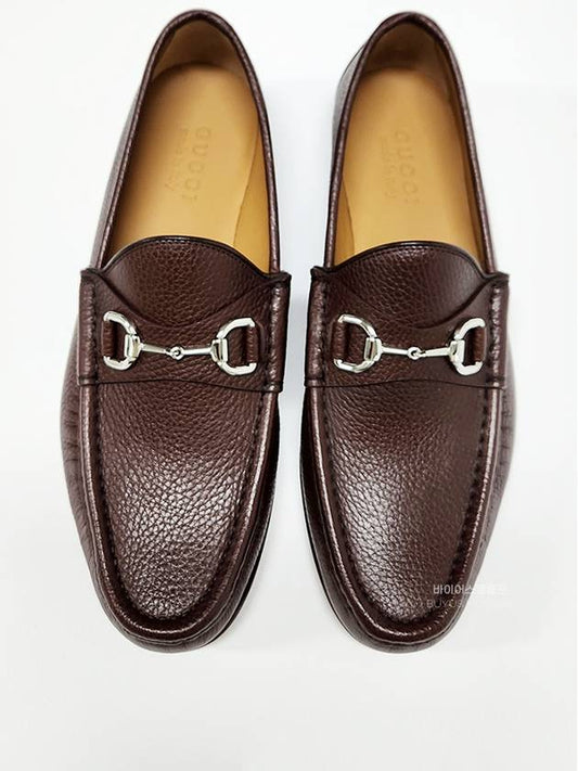 Horsebit Men s Leather Loafer 367762 Brown - GUCCI - BALAAN 2