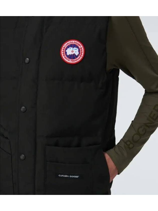 Freestyle Crew Vest Black - CANADA GOOSE - BALAAN 6