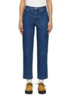 New Sailor Cropped Straight Jeans Stonewashed Indigo - A.P.C. - BALAAN 2