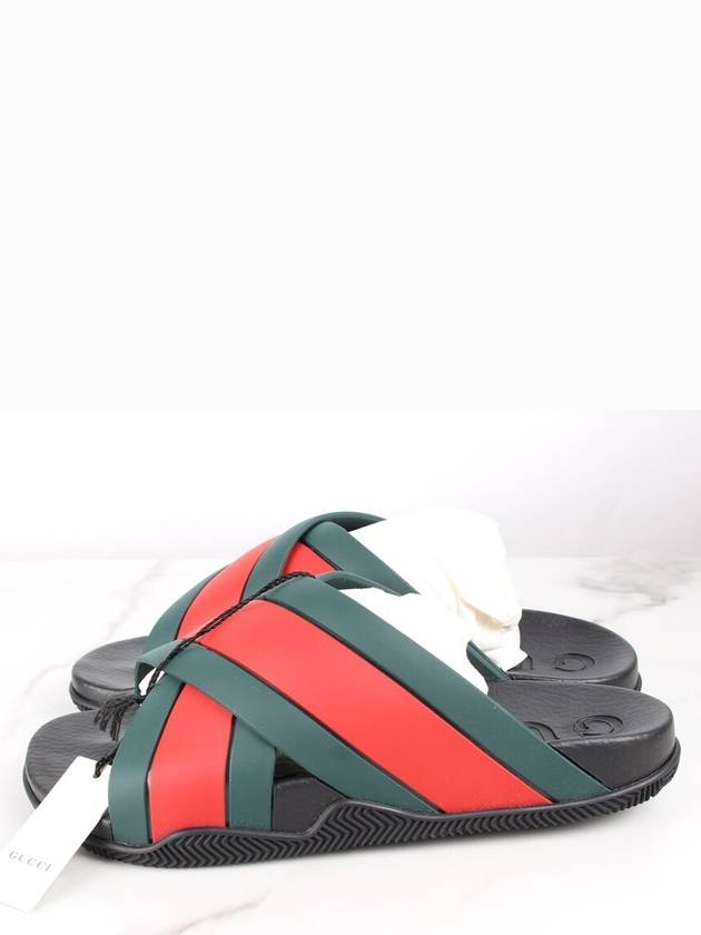 Samsun Web Slippers 8 270 - GUCCI - BALAAN 5