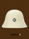 Logo Bucket Hat Beige Orange Label Angora Bucket Hat EC00730 - MAHES - BALAAN 1