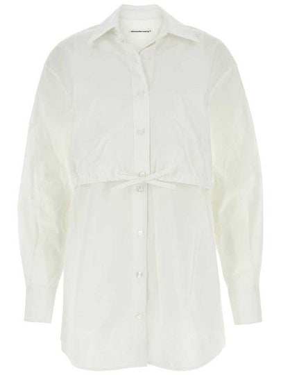 TB Shirt 4WC1246245 100 WHITE - ALEXANDER WANG - BALAAN 2