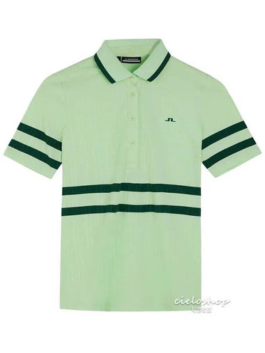 Moira Golf Polo Short Sleeve T-Shirt Green GWJT07578 - J.LINDEBERG - BALAAN 1