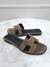 Lux You 38 Leopard Oran Slippers - HERMES - BALAAN 3