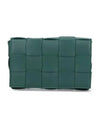 Intrecciato Cassette Cross Bag Green - BOTTEGA VENETA - BALAAN 2