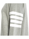 Classic Loopback 4-Bar Sweater Midi Dress Light Grey - THOM BROWNE - BALAAN 9