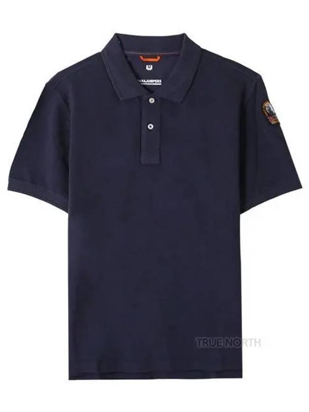 Men s PMPOPO01 300 Basic Polo Short Sleeve T Shirt Navy 1060248 - PARAJUMPERS - BALAAN 1