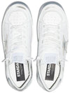 Stardan Silver Tab Low Top Sneakers White - GOLDEN GOOSE - BALAAN 4