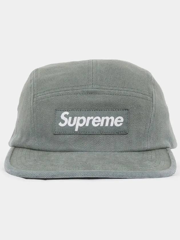 patch logo denim camp cap FW24H37 GREEN - SUPREME - BALAAN 3