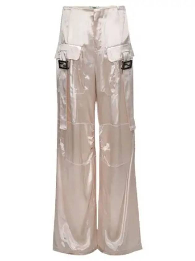 Viscose Cargo Pants Women - FENDI - BALAAN 1