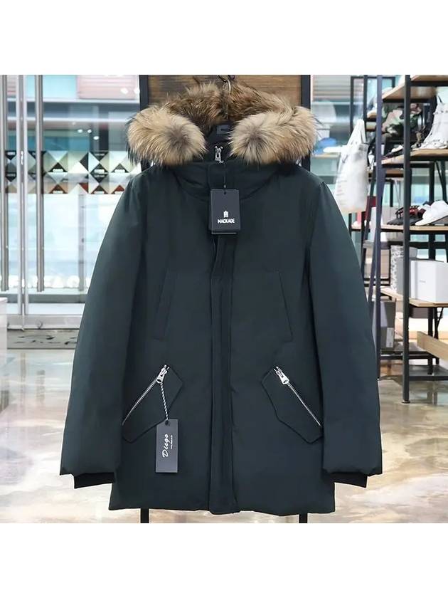 Edward Fur Hood Padded Green - MACKAGE - BALAAN 2