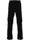 Chrome-R Regular Utility Straight Pants Black - CP COMPANY - BALAAN 2