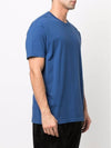 VW Embroidered Logo Short Sleeve T-Shirt Blue - VIVIENNE WESTWOOD - BALAAN 3